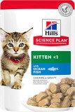 Hill's Science Plan Kitten nedves macskatáp, hal 12 x 85 g