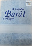 Hímzett feliratos törölköző (A legjobb barát a világon)