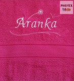 Hímzett névre szóló törölköző (Aranka)