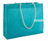 Hintol juta strandtáska hosszú füllel, 35 x 45 x 14 cm.