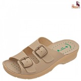 HirschBio női bézs papucs 35-41