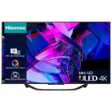 Hisense 55U7KQ 139,7 cm (55") 4K Ultra HD Smart Wi-Fi Fekete TV