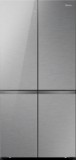 Hisense RQ768N4GVE négyajtós hűtőszekrény 591L, inox