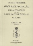 Históriaantik Könyvesház Jedlicska Pál: Eredeti részletek gróf Pálffy-család okmánytárához 1401-1653 - könyv