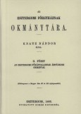 Históriaantik Könyvesház Knauz Nándor: Az esztergomi főegyháznak okmánytára II. - könyv