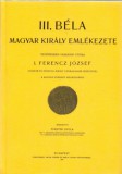 Históriaantik Könyvesház Márki Sándor: III. Béla magyar király emlékezete - könyv