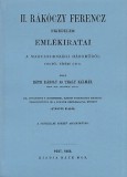 Históriaantik Könyvesház Thaly Kálmán, Ráth Károly: II. Rákóczi Ferenc Fejedelem emlékiratai a magyarországi háborúról 1703-tól a végéig - könyv