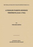 Históriaantik Könyvesház Visegrádi János: A podolini piarista kollégium története (1642-1702) - könyv