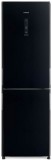 Hitachi BGX411PRU0.GBK szabadonálló alulfagyasztós hűtőszekrény - fekete üveg