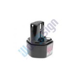 Hitachi lámpa UB12D akku felújítás - Ni-Mh 2-3Ah 9,6V