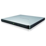 Hitachi - LG külső slim DVD-író (GP57ES40) M-DISC kompatibilis, USB, ezüst