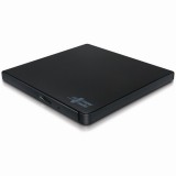Hitachi-LG Slim Portable DVD-Writer optikai meghajtó DVD±RW Fekete (GP57EB40.AHLE10B)