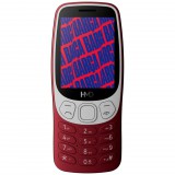HMD Barca 3210 4G kártyafüggetlen mobiltelefon, Dual Sim, piros
