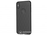 Hoco ADMIRE telefonvédő gumi/szilikon tok Apple iPhone X/XS (5,8") készülékhez, fekete