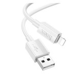Hoco Apple iPhone 11 x107 adatkábel (usb - lightning, 2.4a, 100cm) fehér