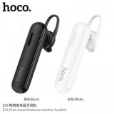 HOCO bluetooth headset sound business vezeték nélküli E36, Fehér