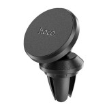Hoco ca81 autós tartó (szellőzőre, 360°-ban forgatható, mágneses, 4.5-7" méret) fekete