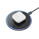 Hoco CW6 Pro vezeték nélküli töltő 15W 2A - fekete