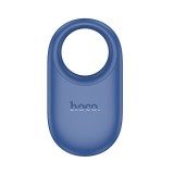 Hoco E94 okos Bluetooth lokátor – kulcs, táska, autó, háziállat nyomkövetésére, sötétkék, Apple Find My kompatibilis