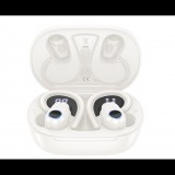 HOCO EQ8 Pure Joy Bluetooth Fülhallgató Headset Töltőtokban - Fehér (EQ8 MILKY WHITE)