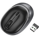 Hoco GM34 Bluetooth + RF Wireless Egér - Fekete (GM34 BLACK)