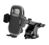 HOCO H15 autós tartó (műszerfalra, szélvédőre, tapadókorongos, 360°, állítható kar, 4.5-7" méret) FE