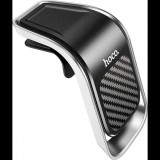 Hoco HOC0159 CA74 univerzális fekete-ezüst szellőzőrácsba illeszthető mágneses autós telefon tartó (HOCOACC119)