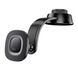 HOCO HW31 autós tartó (műszerfalra, mágneses, 360°, wireless, gyorstöltő, 15W) FEKETE