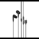 HOCO M1 Pro fülhallgató SZTEREO (Type-C, mikrofon, hangerőszabályzó) FEKETE (M1_PRO_TYPE_B) (M1_PRO_TYPE_B) - Fülhallgató