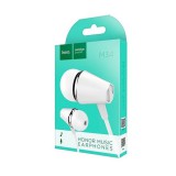 Hoco M34 fülhallgató mikrofonnal fehér