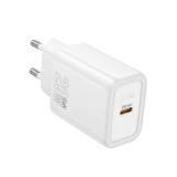 Hoco n60 hálózati töltő (USB-C, 20W, fehér)
