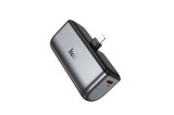 HOCO Q31 INGENIOUS PD20W POCKET POWER BANK 5000MAH LIGHTNING FEKETE