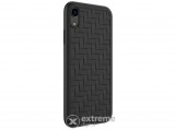 Hoco TRACERY telefonvédő gumi/szilikon tok Apple iPhone XR (6,1") készülékhez, fekete