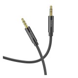 Hoco UPA19 3.5mm audio - Jack 3,5mm kábel, 2m, fekete