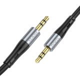 HOCO UPA22 AUX kábel 3.5mm jack (apa) - 3.5mm jack (apa) 1m - fekete