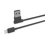 Hoco UPL11 Angle Lightning - USB kábel 1,2m fekete (HC021124) (HC021124) - Adatkábel