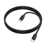 Hoco USB 2.0 Type-C cable 240W 1m Black  HC652018