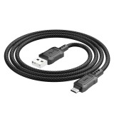 HOCO USB kábel Micro 2,4A Leader X94 fekete HOCO kábel USB-Micro 2,4A Leader X94 fekete