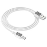 Hoco X108 USB-A - micro USB kábel 2.4A 1m - fehér