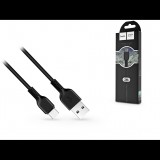 HOCO X20 USB apa - USB-C apa Töltő- és adatkábel 2m - Fekete (HOC0038)