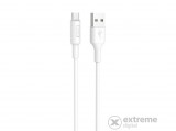 Hoco X25 microUSB adat- és töltőkábel, 1m, fehér