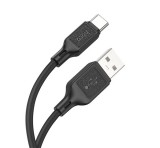 HOCO X90 adatkábel (USB - Type-C, 3A, 100cm) FEKETE