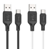 Hoco X90 USB-A - micro USB kábel 2.4A 1m - fehér