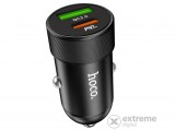 Hoco Z32B autós töltő, USB/Type-C, fekete