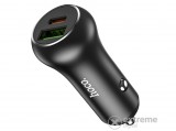 Hoco Z38 autós töltő USB aljzat, fekete (5V/3000 mA)