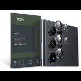 HOFI Camring Pro+ Samsung S908B Galaxy S22 Ultra 5G hátsó kameralencse védőüveg fekete kerettel (FN0366) (FN0366) - Kameravédő fólia