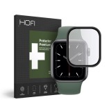 Hofi Hybrid Glass - Apple Watch 4/5/6/SE (44mm) kijelzővédő üveg - fekete
