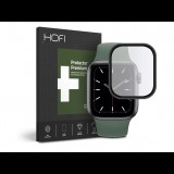 HOFI Hybrid Glass Apple Watch Series 4/5/6/SE (44mm) üveg képernyővédő fólia fekete kerettel (FN0012) (FN0012) - Kijelzővédő fólia