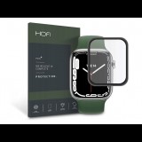 HOFI Hybrid Glass Apple Watch Series 7 (41mm) üveg képernyővédő fólia fekete kerettel (FN0270) (FN0270) - Kijelzővédő fólia