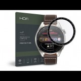 HOFI Hybrid Glass Huawei Watch 3 Pro (48mm) üveg képernyővédő fólia fekete kerettel (FN0225) (FN0225) - Kijelzővédő fólia